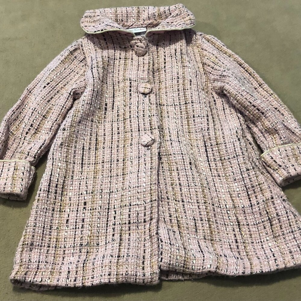 Sweet Heart Rose Girls Coat & Dress Matching Set Sise 18 Month.